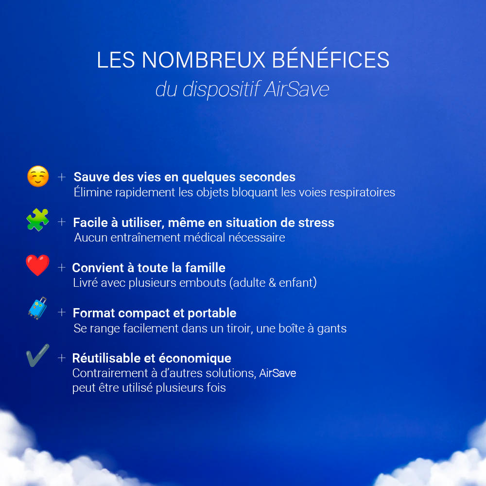 AirSave- Dispositif Anti-Étouffement